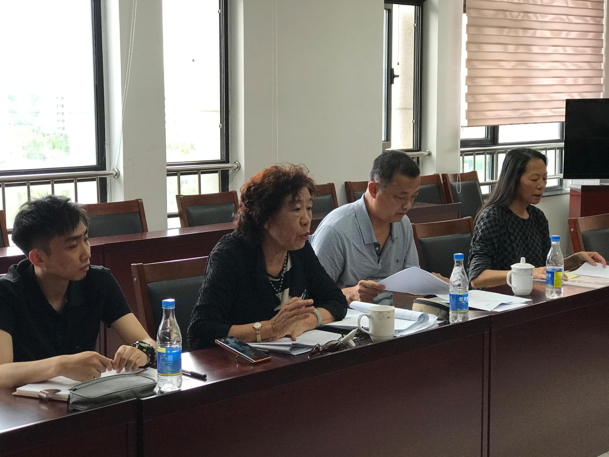 中心副主任马桂霞首先代表课程思政注册